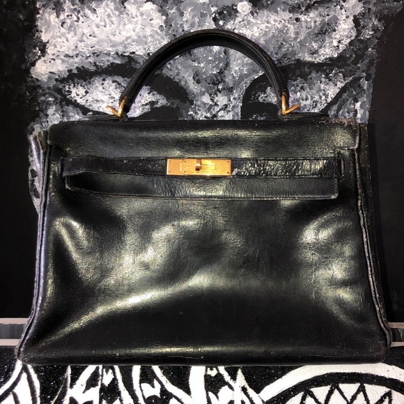 VINTAGE 1950 HERMÉS KELLY BAG - Picture 1 of 6